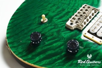 Custom24 10top Quilt Roseneck - Emerald Green